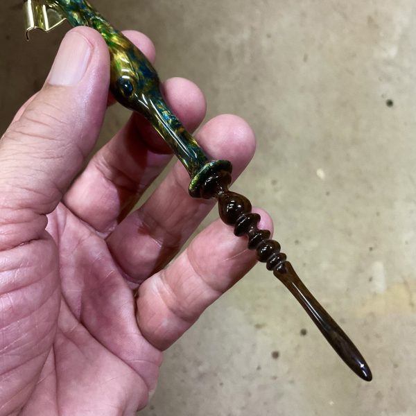 "The Magical Rainforest"  Handmade Professional Oblique Calligraphy Pen - Image 3