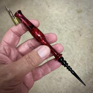 "The Dark Rose" Handmade Professional Calligraphy Pen (Oblique pen)