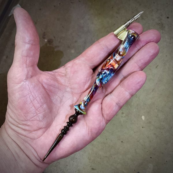 "Magic Carousel" Professional Handmade Calligraphy Pen (Oblique Pen) - Image 3