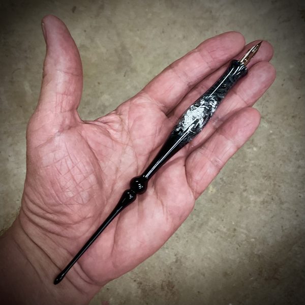"Quicksilver" Professional Handmade Calligraphy Pen (Straight Pen) - Image 4