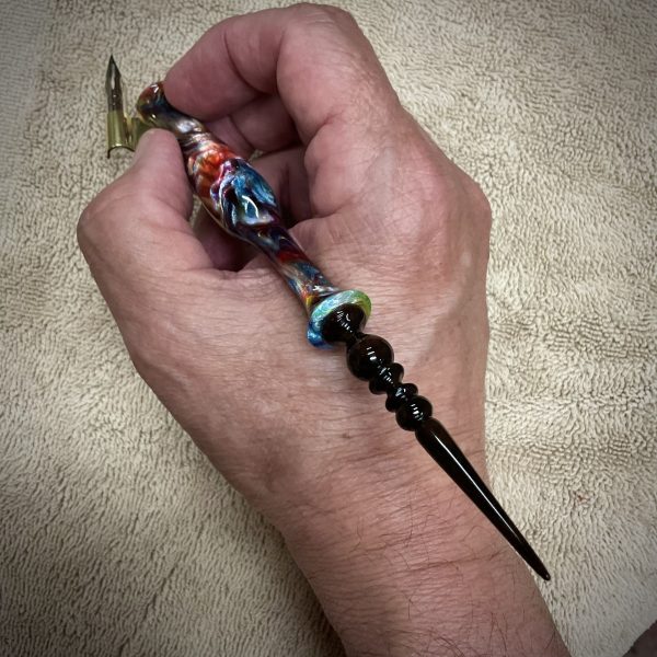 "Magic Carousel" Professional Handmade Calligraphy Pen (Oblique Pen) - Image 7