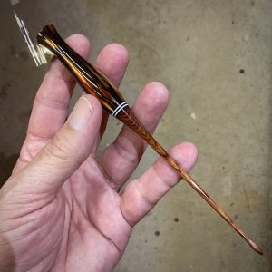 "Rootbeer Classic" Short Magnusson Handmade Oblique Calligraphy Pen